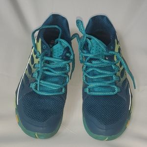 Merrell Womens Athletic Shoes Blue Green Low Top O